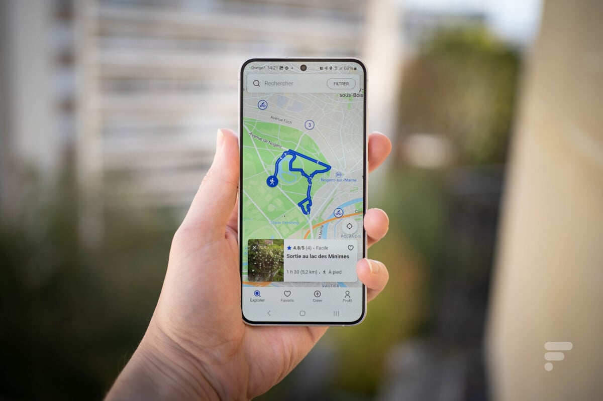 L'application Decathlon Outdoor