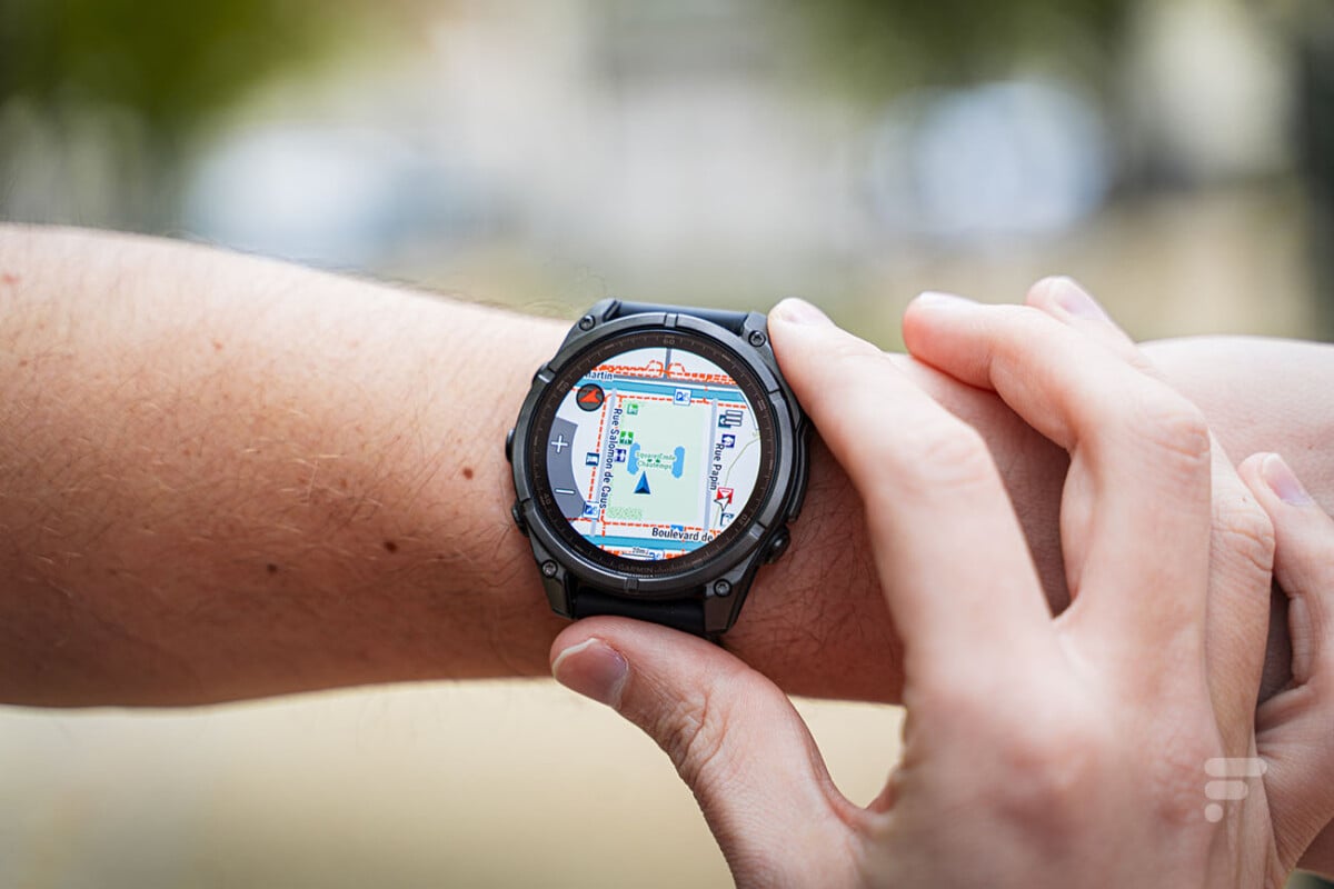 La cartographie sur la Garmin Fenix 8