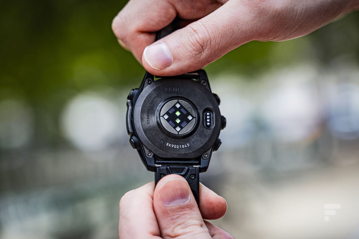 Le capteur Elevate Gen 5 de la Garmin Fenix 8