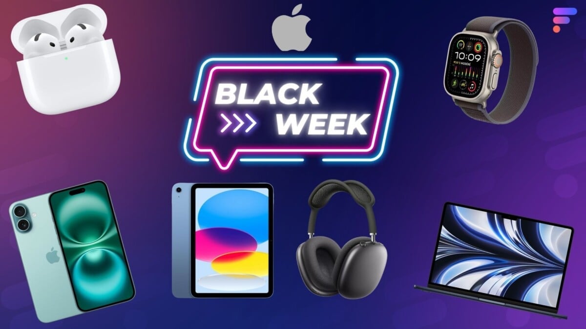 C'est aussi la Black Friday Week avec Apple : voici les 10 meilleures offres de la marque à la Pomme