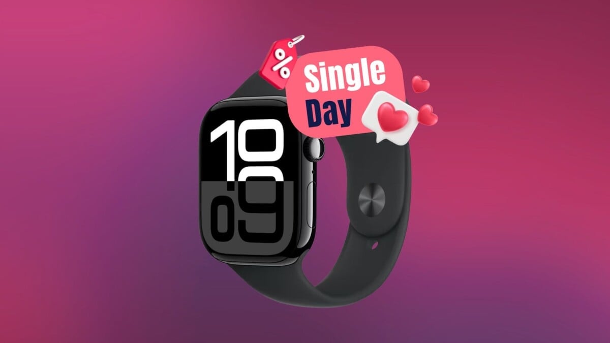 La toute dernière montre connectée d'Apple a droit à une belle réduction de 110 € pendant le Single Day