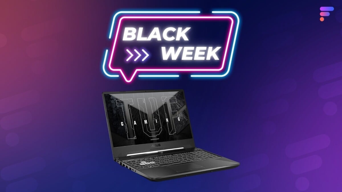 En pleine Black Friday Week, le prix de ce laptop gaming Asus sous RTX 3050 + Ryzen 7 ne dépasse pas les 600 euros