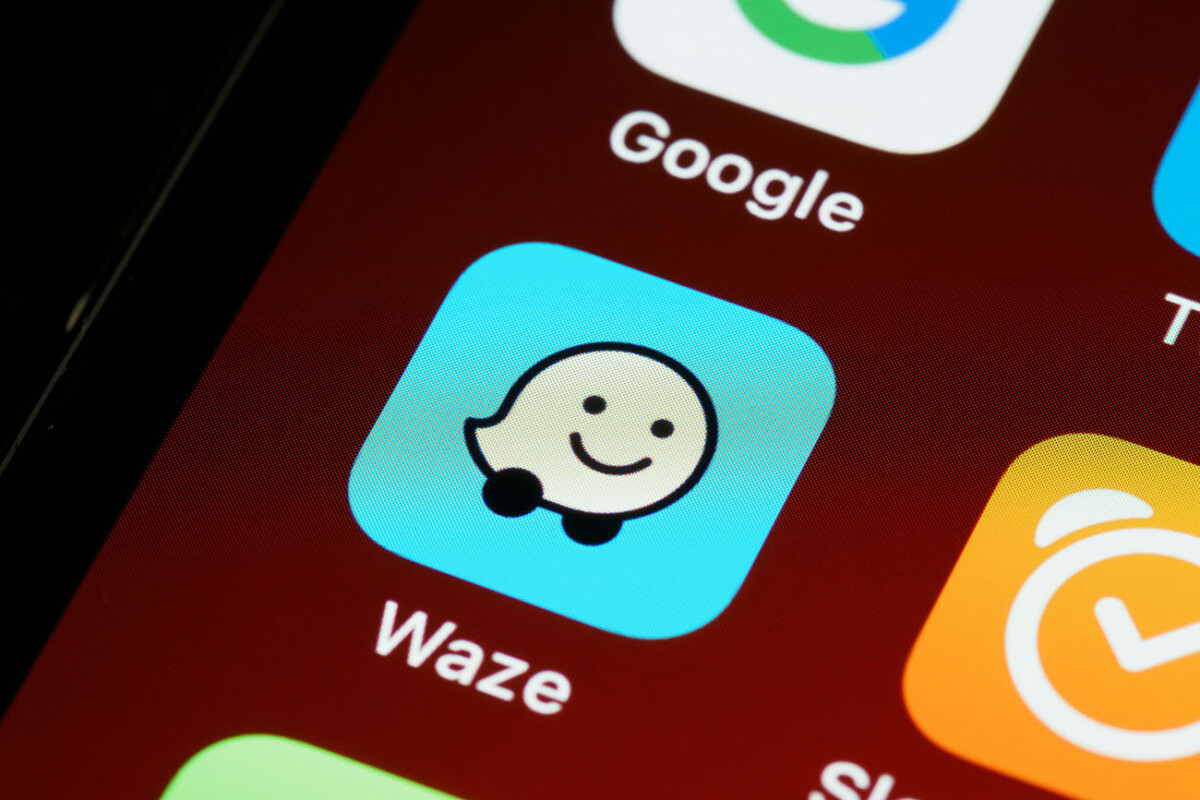 L'application Waze sur iPhone