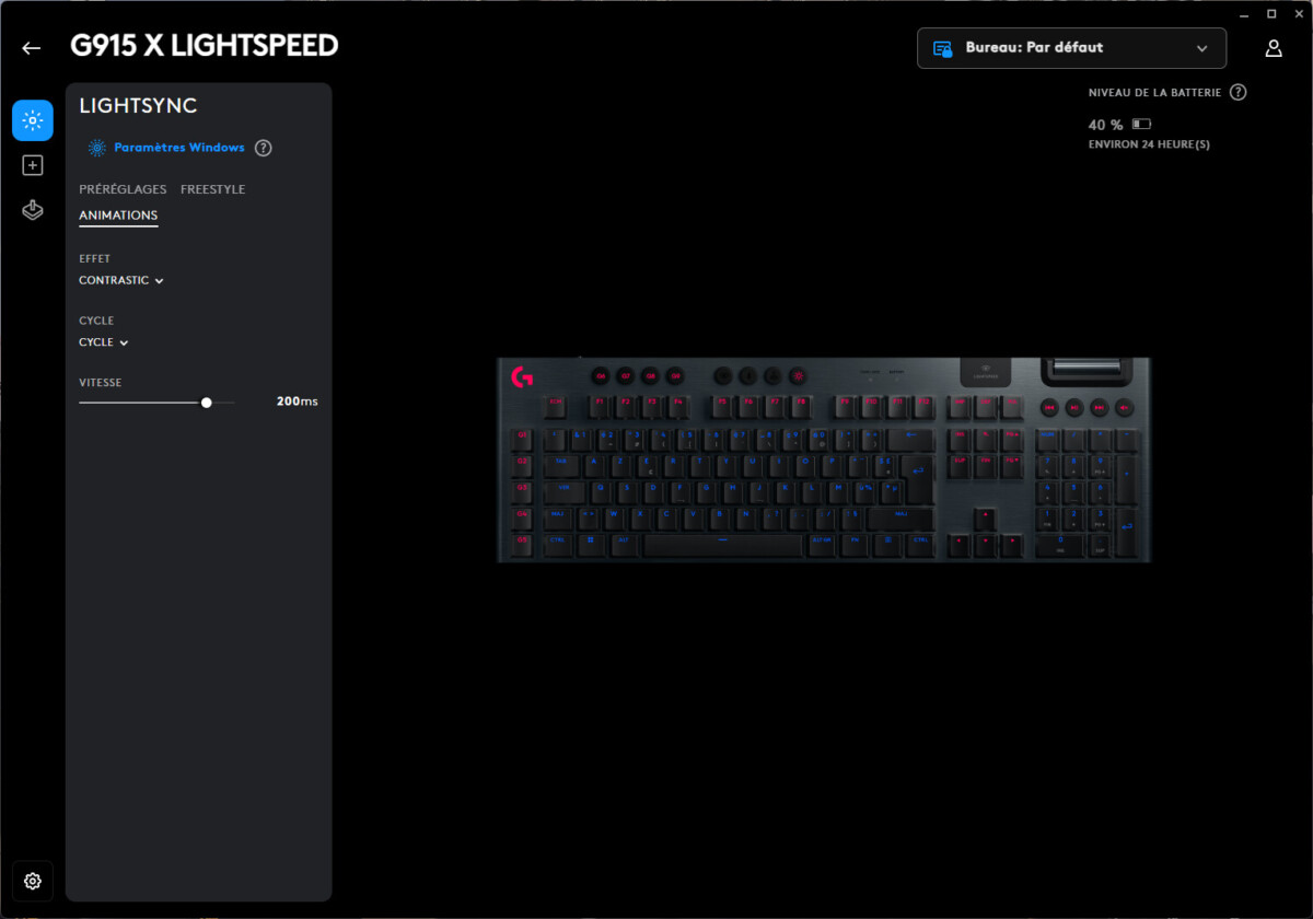 Logitech G915 X LightSpeed