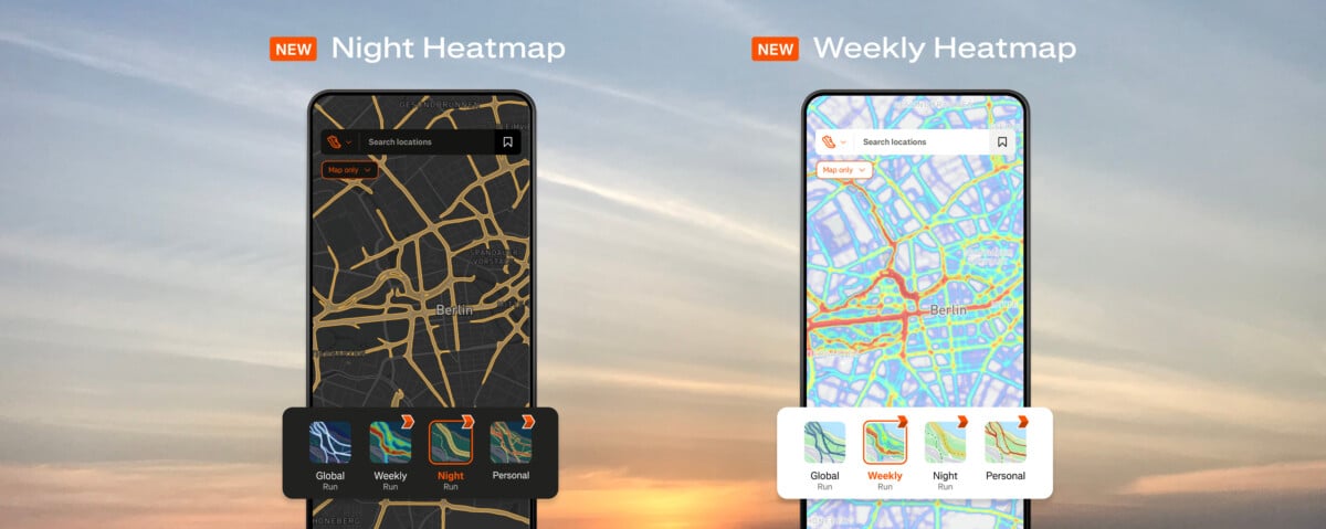 Les nouvelles cartes d'activités de Strava