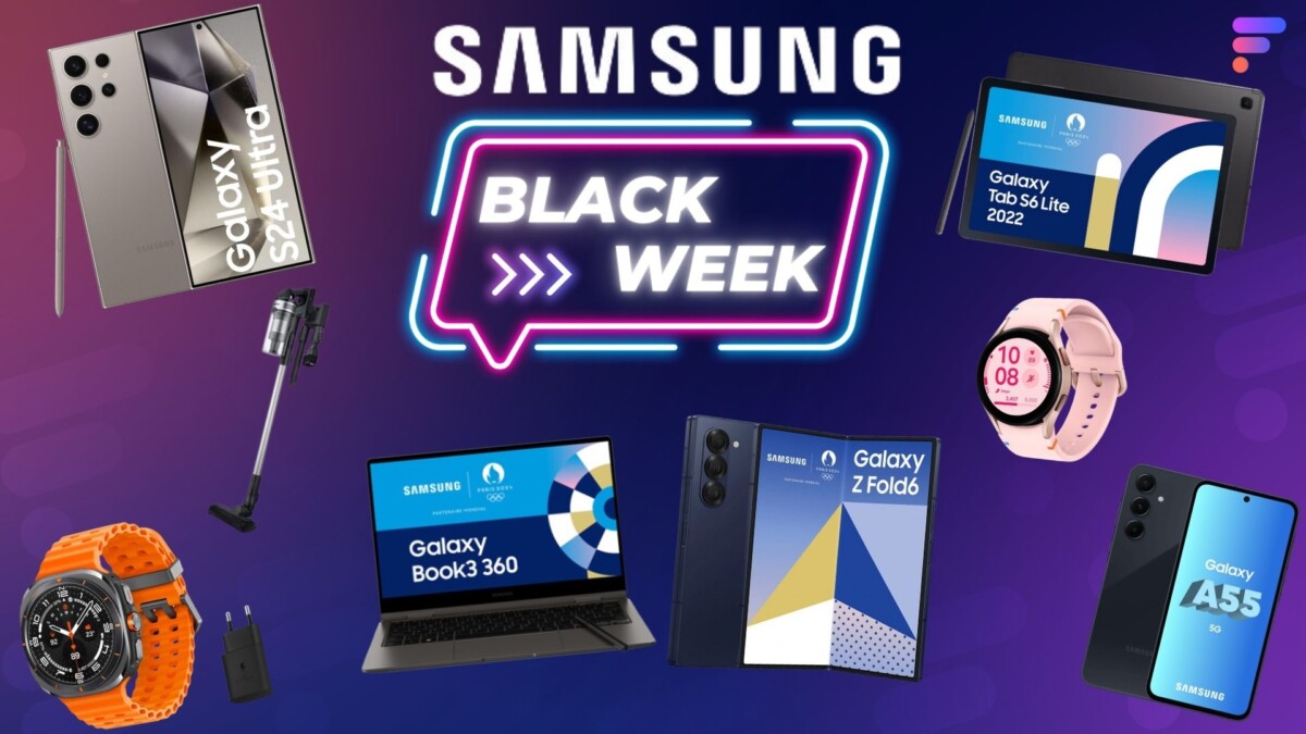 Samsung craque pour la Black Friday Week et brade ses meilleures références : S24 Ultra, Z Fold 6, Watch Ultra…