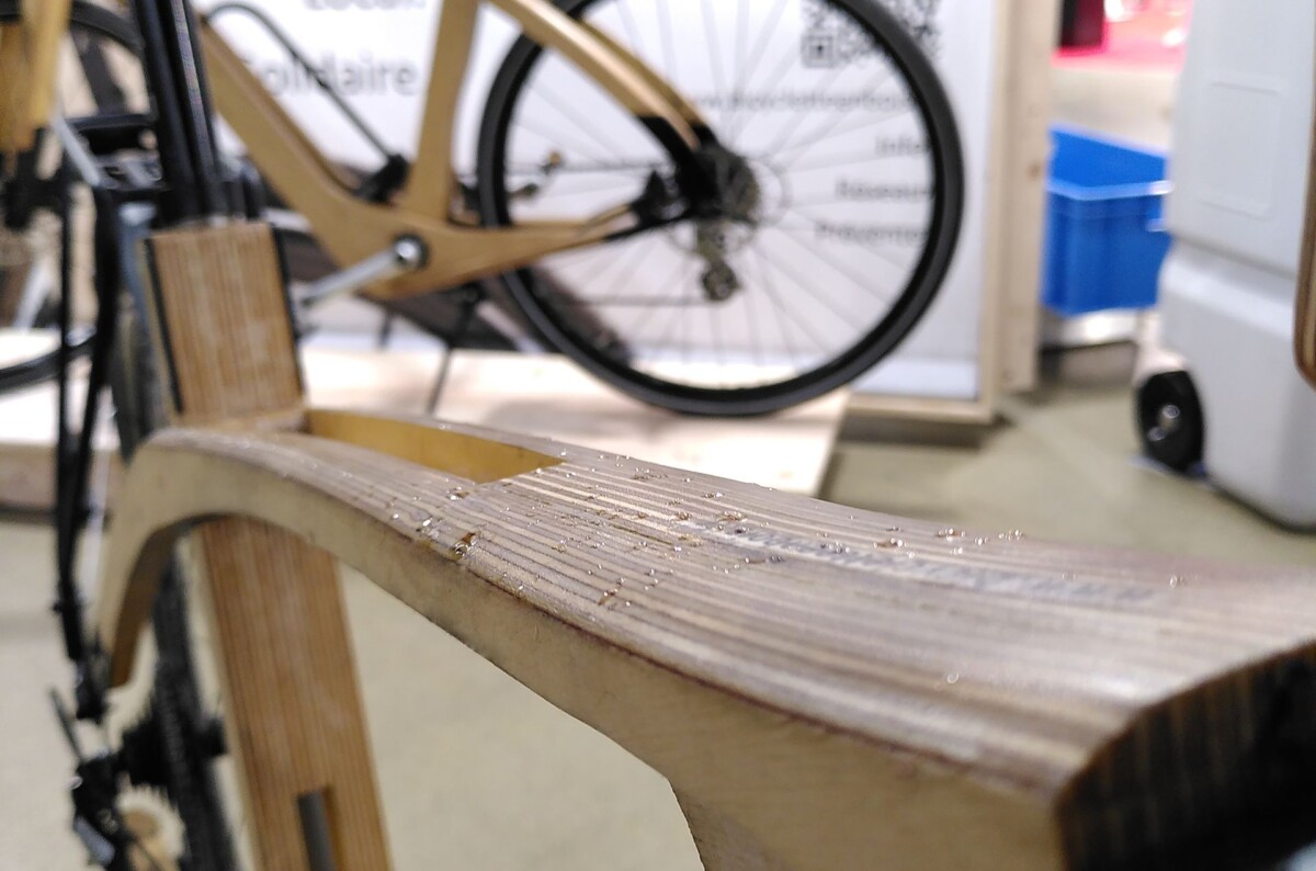 Bicyclette en Bois