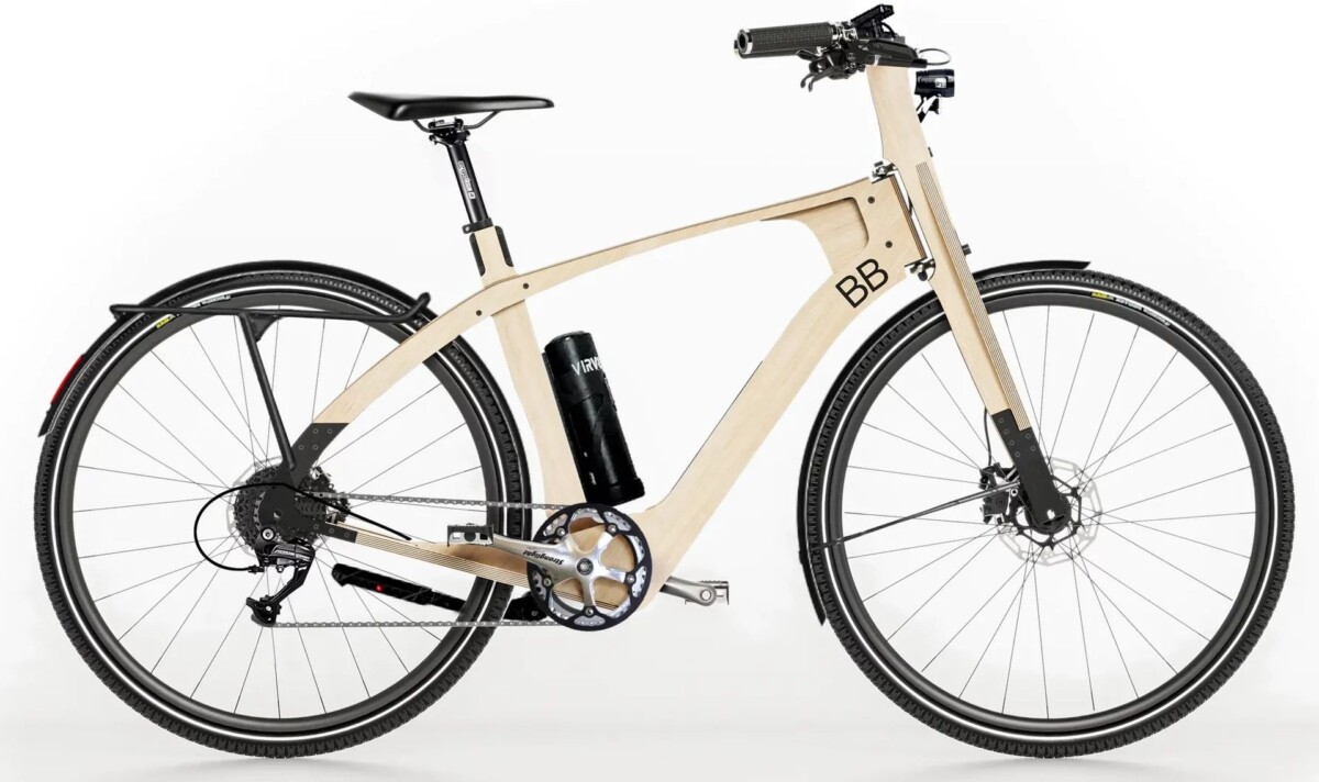 Bicyclette en Bois vélo électrique