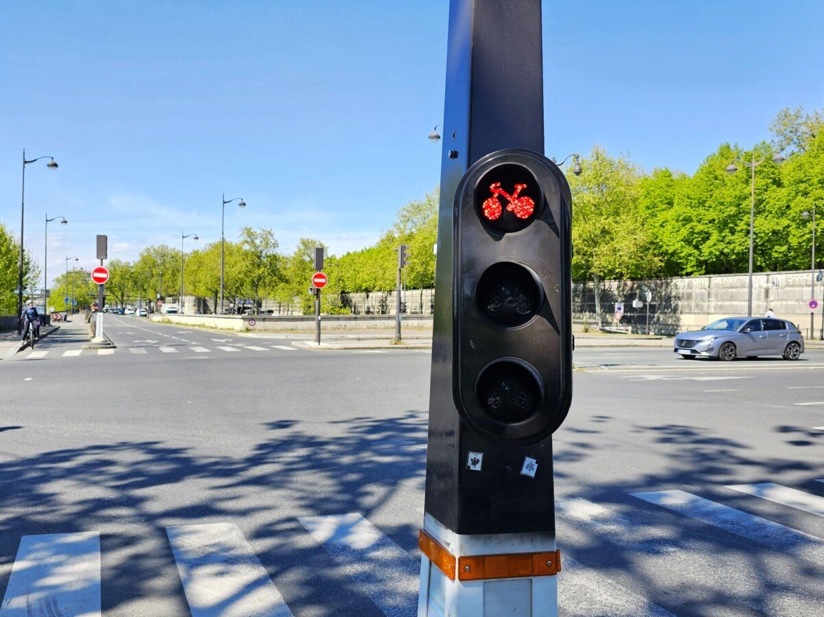 Luzes de bicicleta de Paris