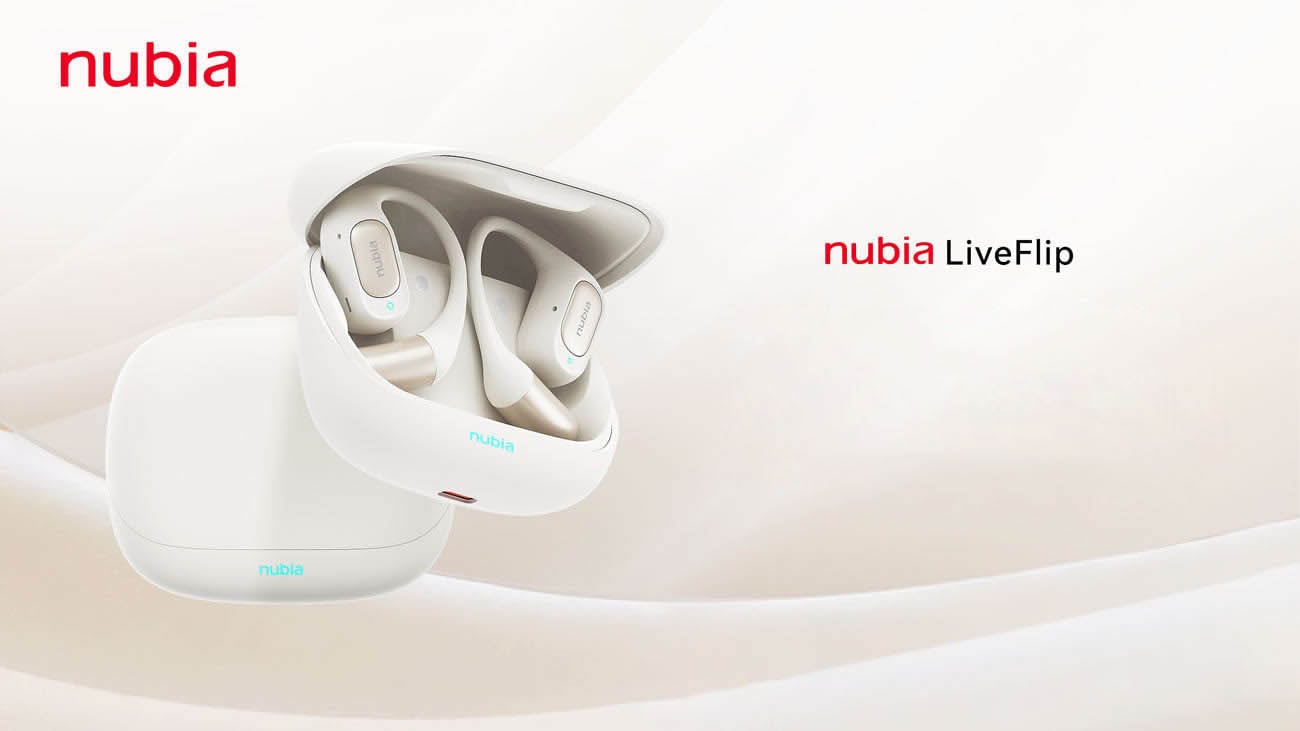 Nubia LiveFlip : des écouteurs ouverts à un prix défiant toute concurrence