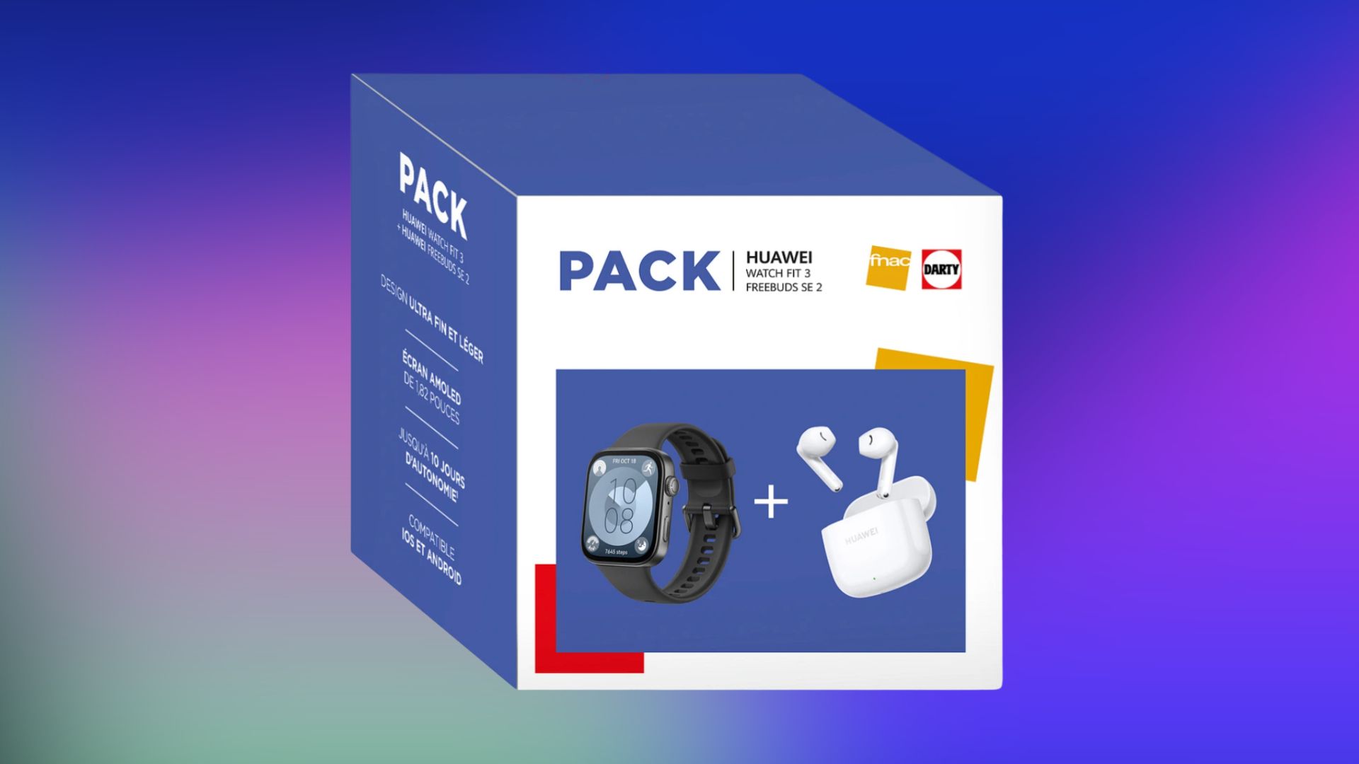 Darty et la Fnac bradent à un super prix ce pack Huawei avec montre connectée + écouteurs