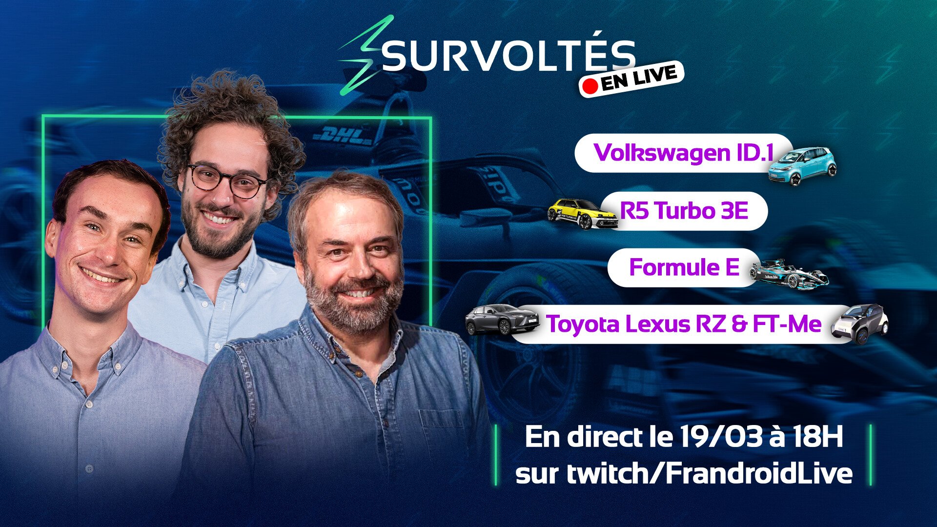 On a assisté à une course de Formule électrique digne de « Mad Max » et on vous raconte tout dans notre émission Survoltés de ce soir