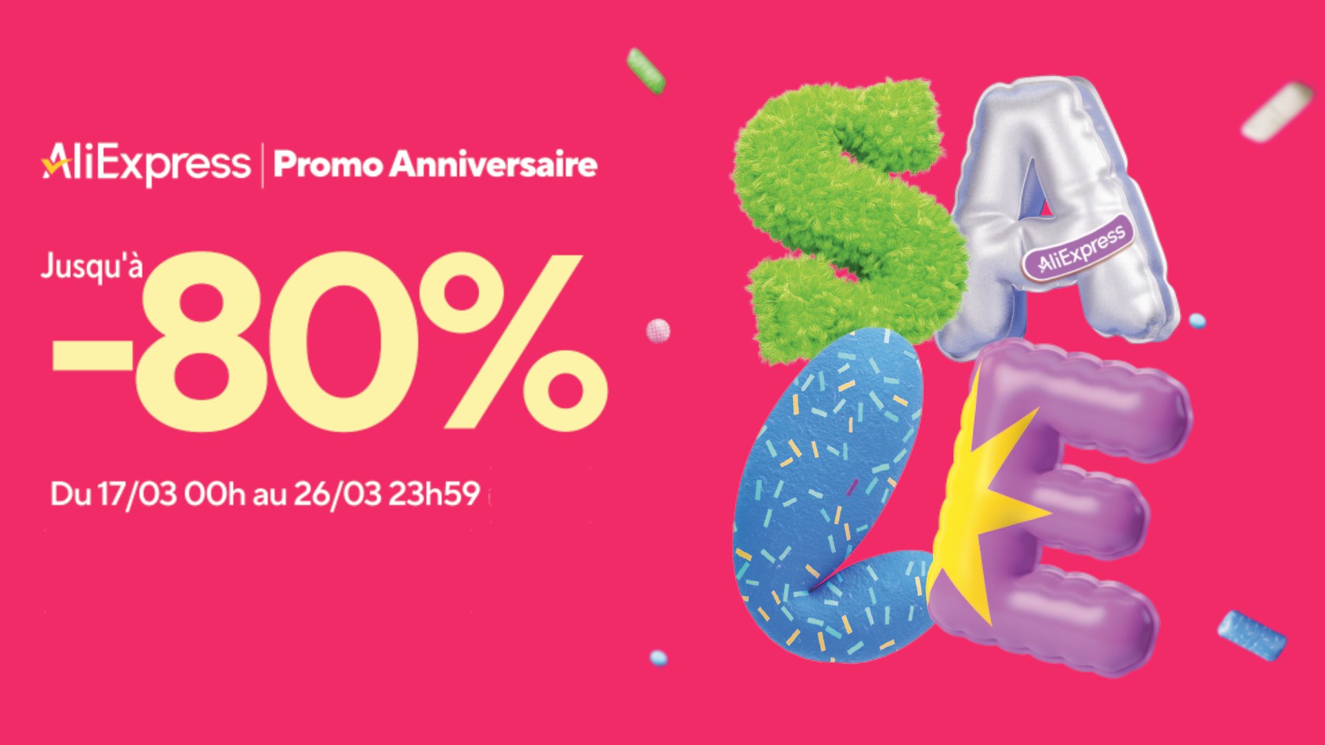 Anniversaire AliExpress : pourquoi on vous conseille de réserver vos coups de cœur maintenant [Sponso]